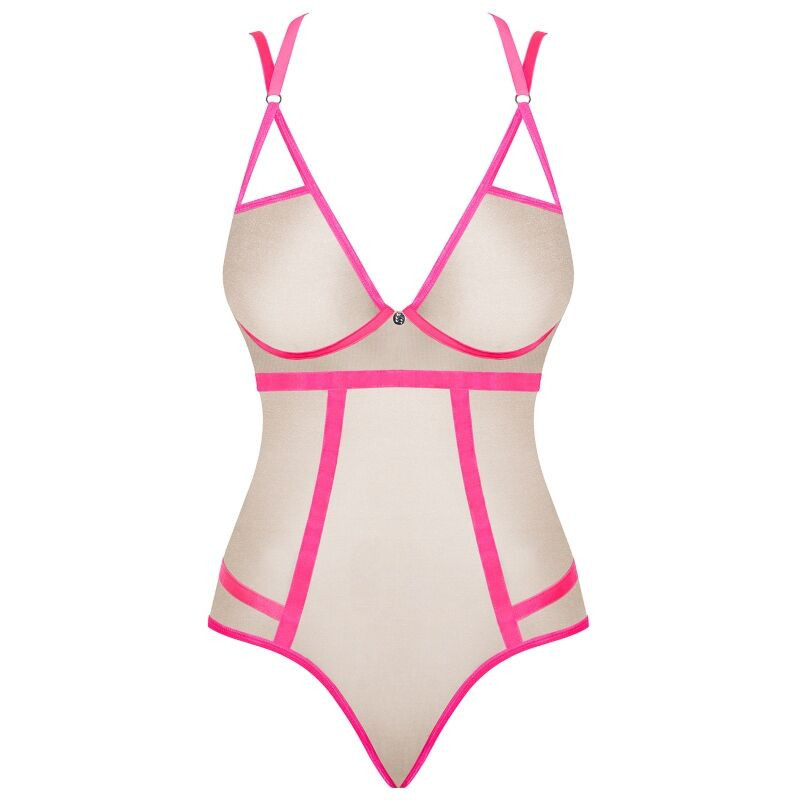 OBSESSIVE - NUDELIA TEDDY - PINK S/M 2 