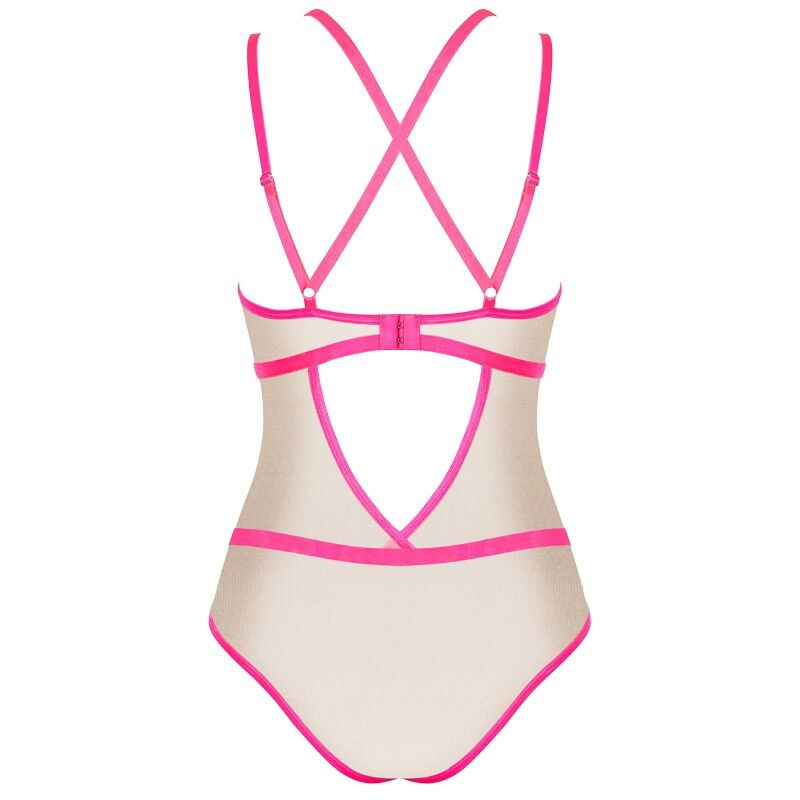 OBSESSIVE - NUDELIA TEDDY - PINK S/M 3 