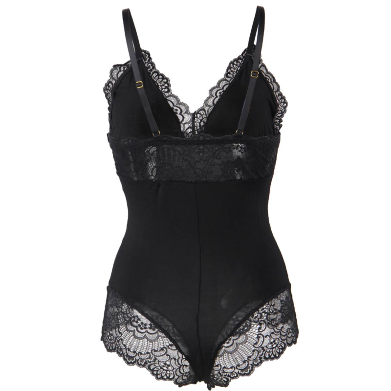 QUEEN LINGERIE - LACE TEDDY S/M 12 