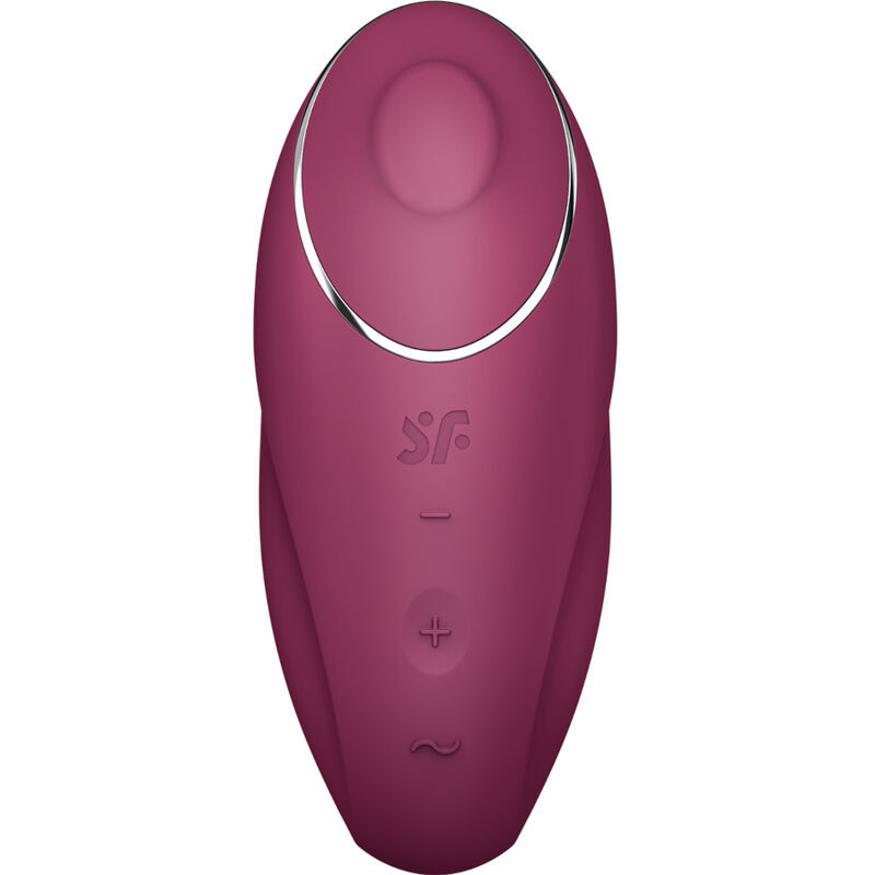 SATISFYER - TAP & CLIMAX 1 AUFLEGVIBRATOR ROT 1 