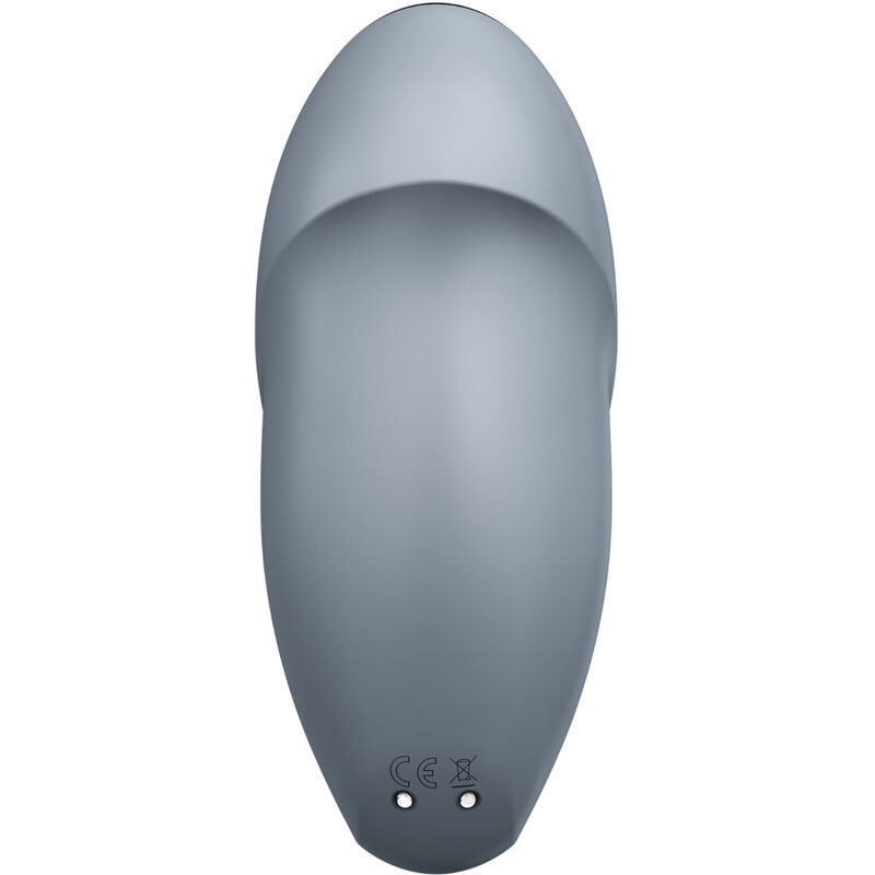 SATISFYER - TAP & CLIMAX 1 VIBRATORE LAY-ON GRIGIO 3 