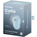 SATISFYER - CUTIE GHOST VIBRATEUR POSER BLEU CLAIR 4 