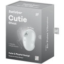 SATISFYER - CUTIE GHOST VIBRATEUR POSER BLANC 4 