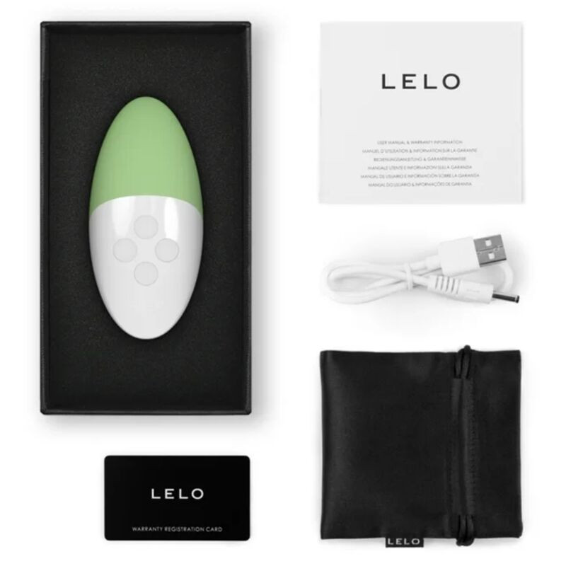 LELO - SIRI 3 MASSAGGIATORE CLITORIDE CREMA PISTACCHIO 2 