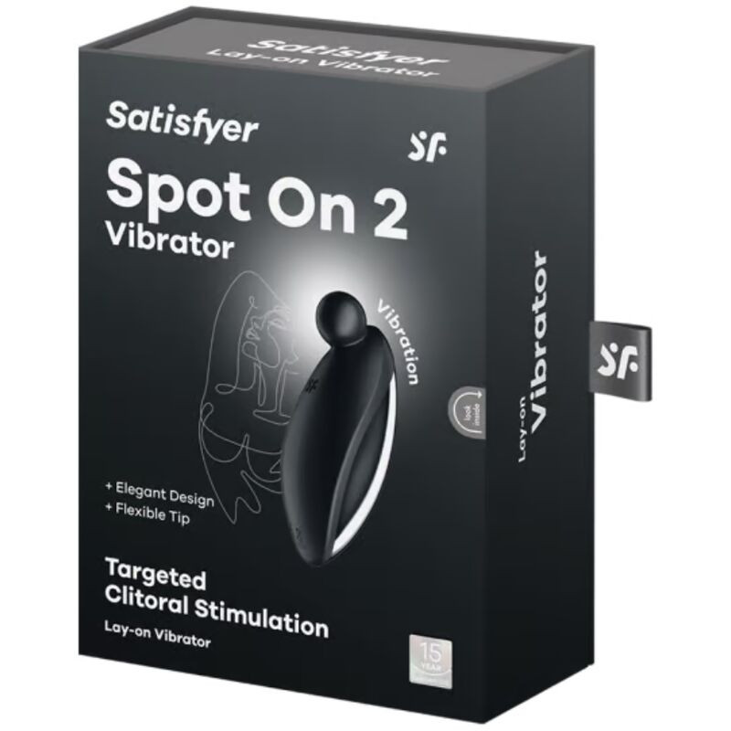 SATISFYER - SPOT ON 2 VIBRATORE LAY-ON NERO 4 