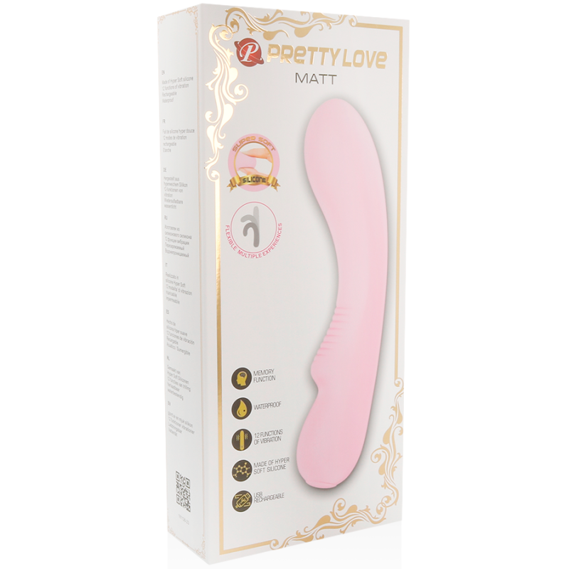 PRETTY LOVE - SMART MATT RECHARGEABLE VIBRATOR 1 