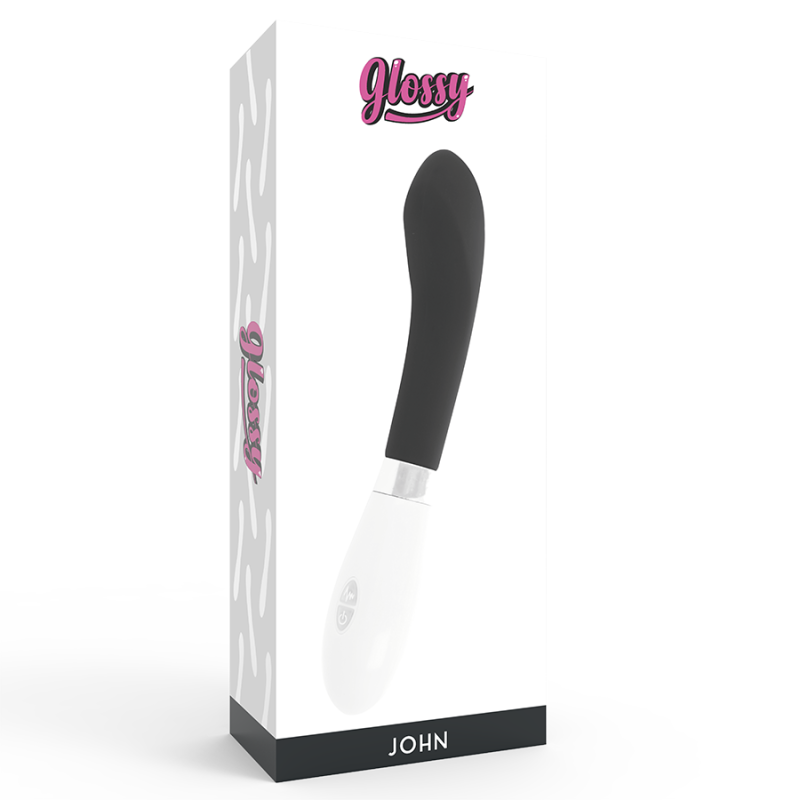 GLOSSY - JOHN VIBRATEUR NOIR 6 