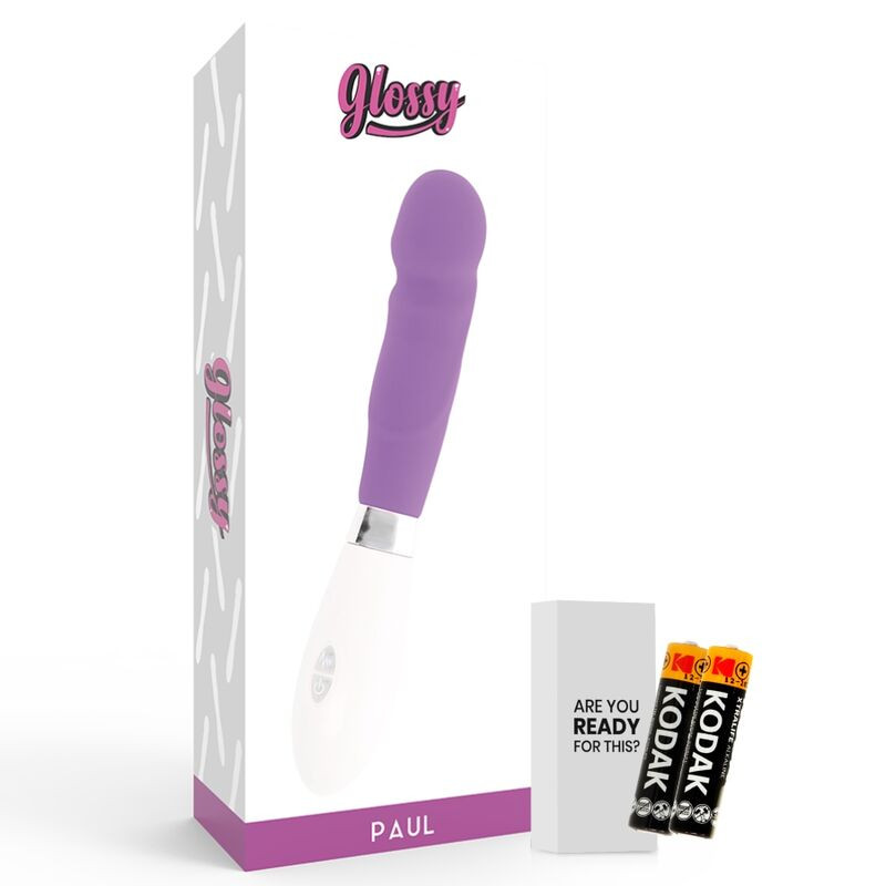 GLOSSY - PAUL VIBRATOR PURPLE 3 