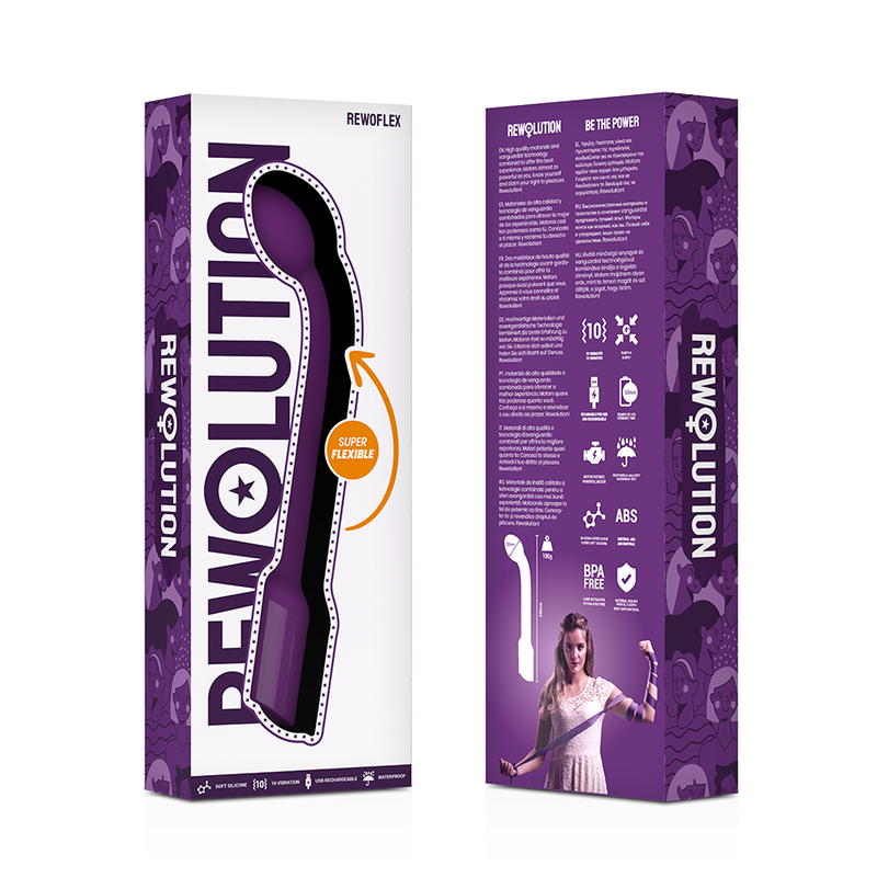 REWOLUTION - REWOFLEX FLEXIBLE G-POINT STIMULATOR VIBRATOR 7 