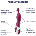 SATISFYER - VIBRATORE AMAZING 1 ASPOT BERRY 3 