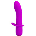 PRETTY LOVE - TROY PURPLE RECHARGEABLE VIBRATOR 2 