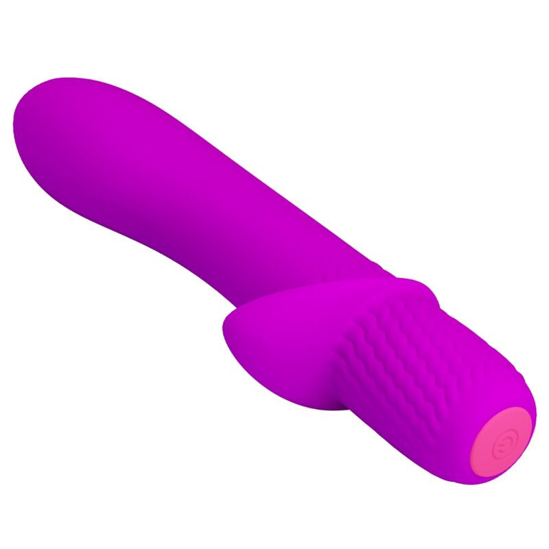 PRETTY LOVE - TROY PURPLE RECHARGEABLE VIBRATOR 3 