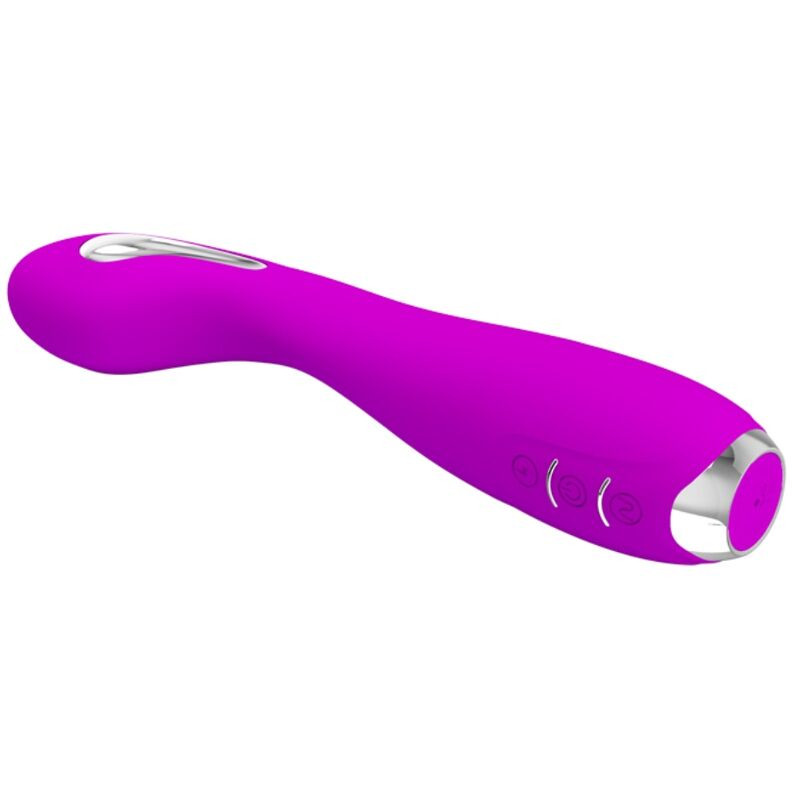 PRETTY LOVE - HECTOR RECHARGEABLE ELECTROSHOCK VIBRATOR WATERPROOF PURPLE 2 