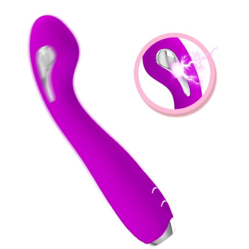 PRETTY LOVE - VIBRATEUR ÉLECTROCHOC RECHARGEABLE HECTOR-IMPERMÉABLE VIOLET 3 