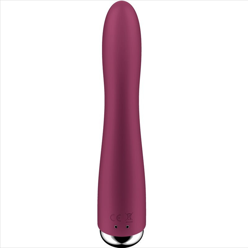 SATISFYER - SPINNING VIBE 1 VIBRATEUR ROTATEUR G-SPOT ROUGE 3 