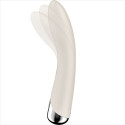 SATISFYER - VIBRATORE ROTATORE SPINNING VIBE 1 G-SPOT BEIGE 4 