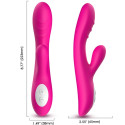 ARMONY - VIBRATEUR SPARK EFFET CHALEUR FUCHSIA 1 