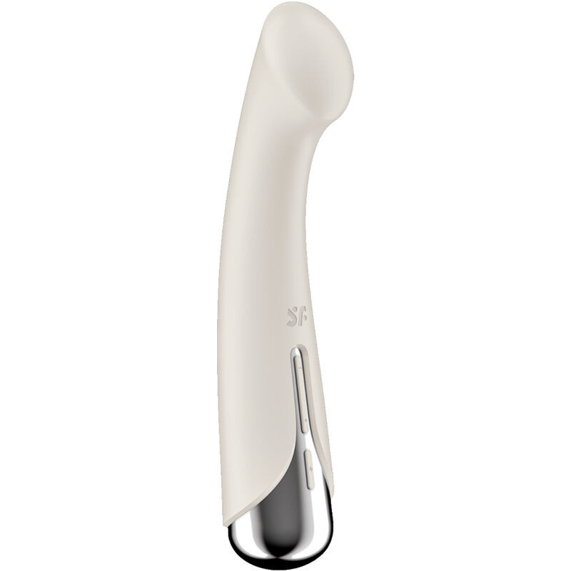 SATISFYER - SPINNING G-SPORT 1 ROTATOR VIBRATOR BEIGE 2 