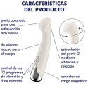 SATISFYER - SPINNING G-SPORT 1 ROTATOR VIBRATOR BEIGE 4 