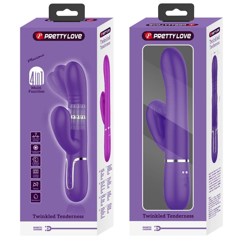 PRETTY LOVE - MULTIFUNCTION G-SPOT VIBRATOR PURPLE 3 