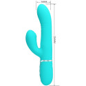 PRETTY LOVE - MULTIFUNKTIONS-G-SPOT-VIBRATOR AQUA GRÜN 1 