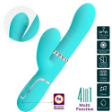 PRETTY LOVE - MULTIFUNKTIONS-G-SPOT-VIBRATOR AQUA GRÜN 2 