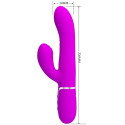 PRETTY LOVE - VIBRATORE MULTIFUNZIONE G-SPOT FUCSIA 1 