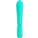 PRETTY LOVE - VIBRATORE MULTIFUNZIONE G-SPOT THOMAS VERDE ACQUA 1 