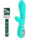 PRETTY LOVE - VIBRATEUR MULTIFONCTION G-SPOT THOMAS VERT AQUA 6 