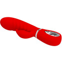 PRETTY LOVE - VIBRATEUR MULTIFONCTION G-SPOT PRESCOTT ROUGE 2 