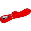 PRETTY LOVE - VIBRATEUR MULTIFONCTION G-SPOT PRESCOTT ROUGE 3 