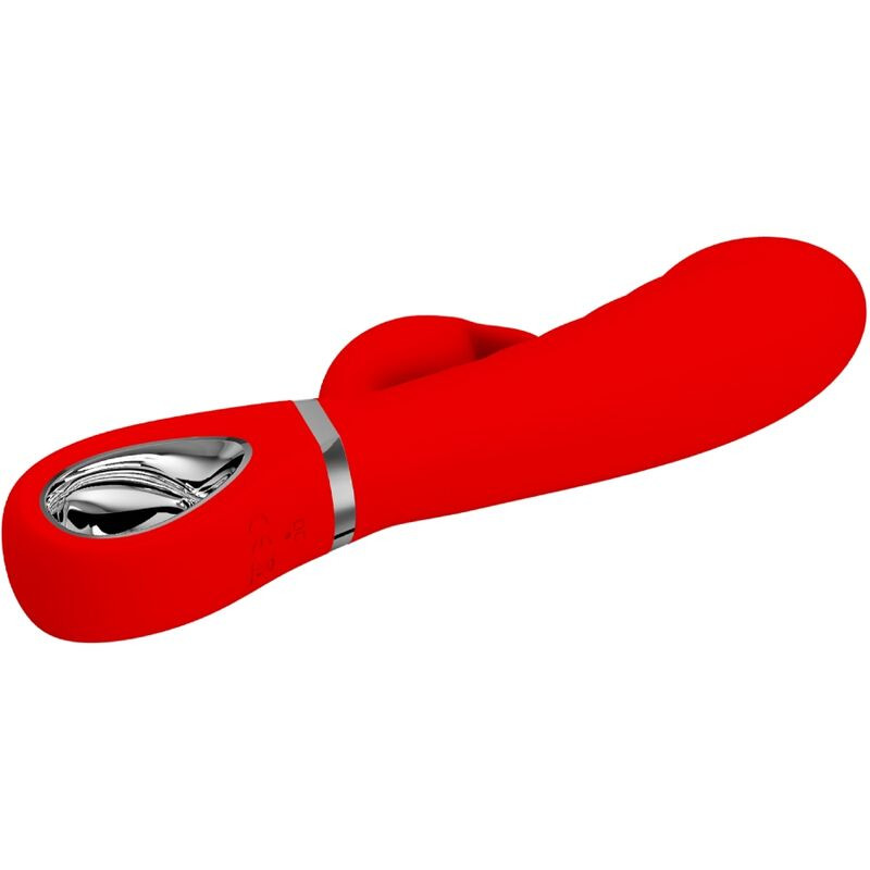 PRETTY LOVE - VIBRATORE MULTIFUNZIONE G-SPOT PRESCOTT ROSSO 3 