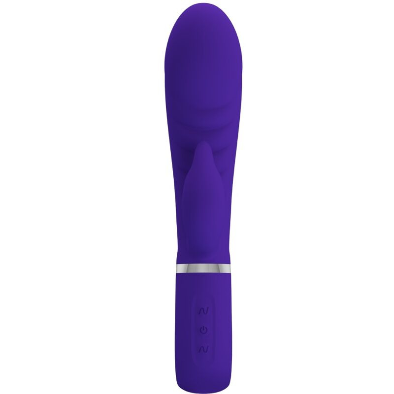 PRETTY LOVE - VIBRATORE MULTIFUNZIONE G-SPOT PRESCOTT VIOLA 1 