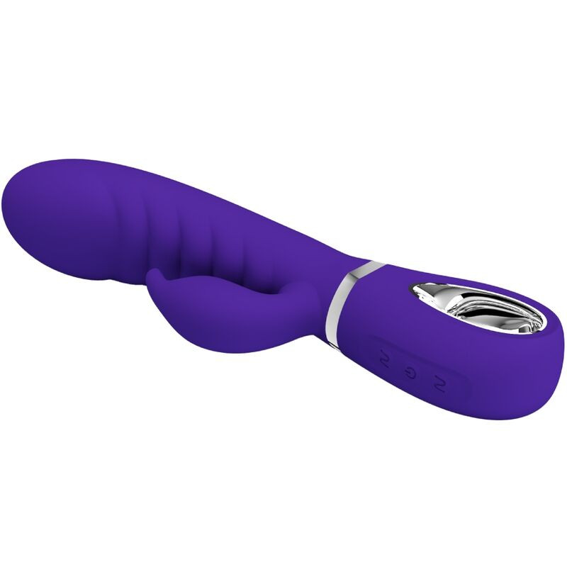 PRETTY LOVE - VIBRATORE MULTIFUNZIONE G-SPOT PRESCOTT VIOLA 2 