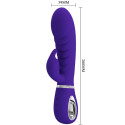 PRETTY LOVE - PRESCOTT MULTIFUNKTIONS-G-SPOT-VIBRATOR LILA 4 