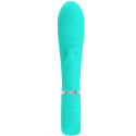 PRETTY LOVE - VIBRATEUR MULTIFONCTION G-SPOT PRESCOTT VERT AQUA 1 