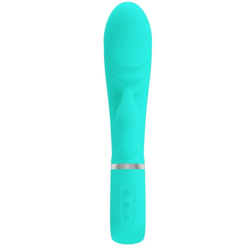 PRETTY LOVE - PRESCOTT MULTIFUNCTION G-SPOT VIBRATOR AQUA GREEN 1 