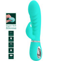 PRETTY LOVE - VIBRATORE MULTIFUNZIONE G-SPOT PRESCOTT VERDE ACQUA 6 