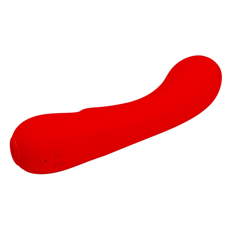 PRETTY LOVE - PRESCOTT RECHARGEABLE VIBRATOR RED 2 