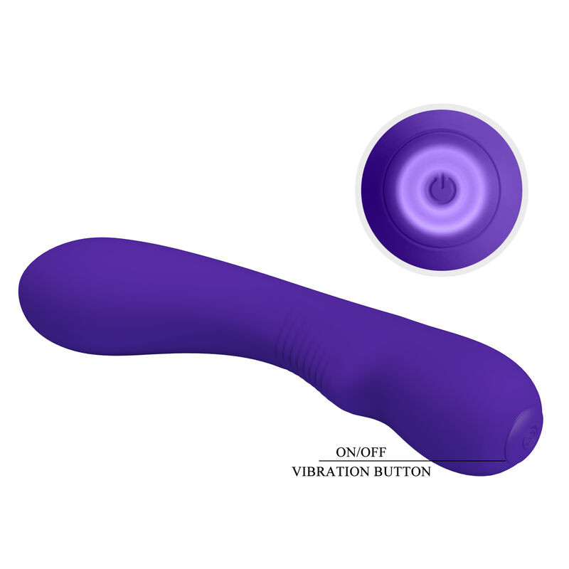 PRETTY LOVE - PRESCOTT RECHARGEABLE VIBRATOR PURPLE 5 