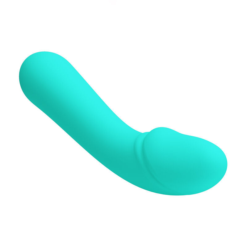 PRETTY LOVE - CETUS RECHARGEABLE VIBRATOR AQUA GREEN 2 