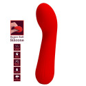 PRETTY LOVE - VIBRATORE RICARICABILE FAUN ROSSO 6 