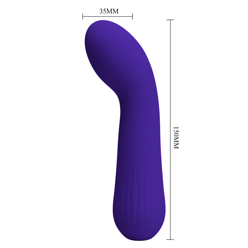 PRETTY LOVE - FAUN RECHARGEABLE VIBRATOR PURPLE 4 