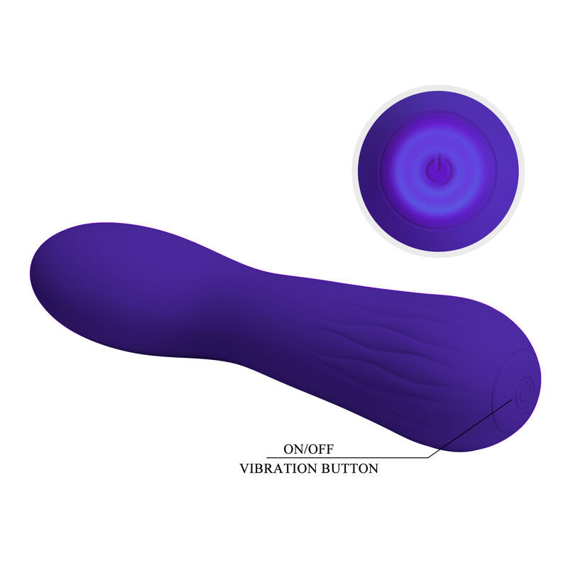 PRETTY LOVE - VIBRATEUR RECHARGEABLE FAUN VIOLET 5 