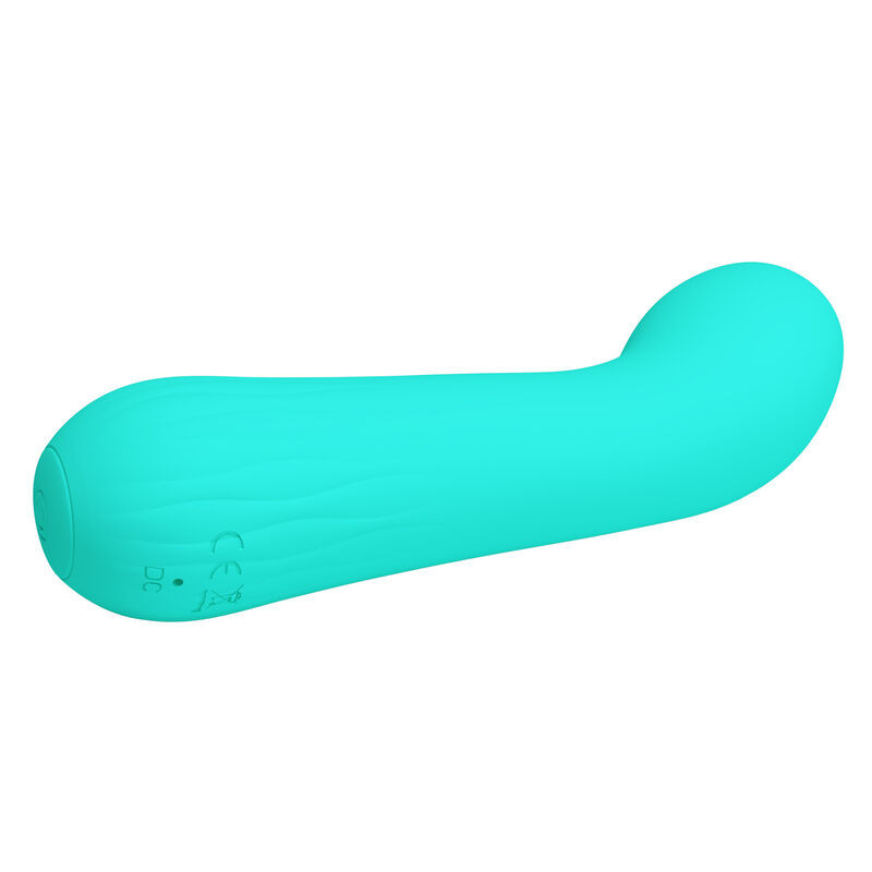 PRETTY LOVE - VIBRATEUR RECHARGEABLE FAUN VERT AQUA 2 