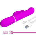 PRETTY LOVE - COALE RABBIT VIBRATOR PERLEN VIOLET 8 