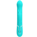 PRETTY LOVE - PERLE VIBRATORE COALE RABBIT VERDE ACQUA 1 