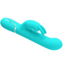 PRETTY LOVE - COALE RABBIT VIBRATOR PERLEN AQUAGRÜN 2 