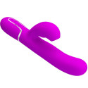 PRETTY LOVE - VIBRATORE MULTIFUNZIONE PERLITA 3 IN 1 G-SPOT VIOLA 5 