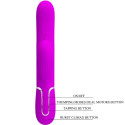 PRETTY LOVE - PERLITA MULTIFUNCTION 3 IN 1 G-SPOT VIBRATOR VIOLET 7 